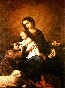 Francisco de Zurbaran virgin and child with st. Germany oil painting artist